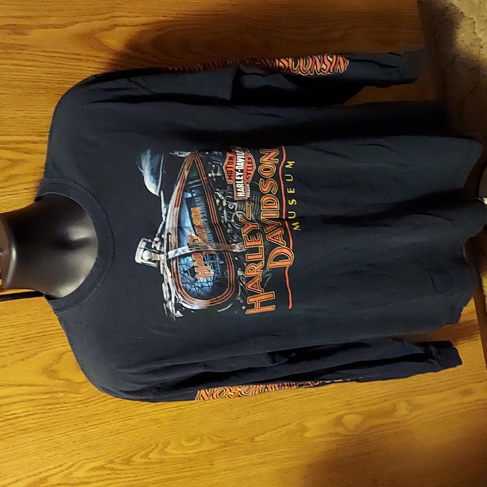 Vintage Harley-Davidson Long Sleeve T-shirt Size XL